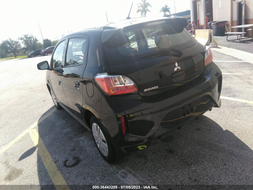 2021 MITSUBISHI MIRAGE ES/LE/CARBONITE EDITION - ML32AUHJ5MH003738