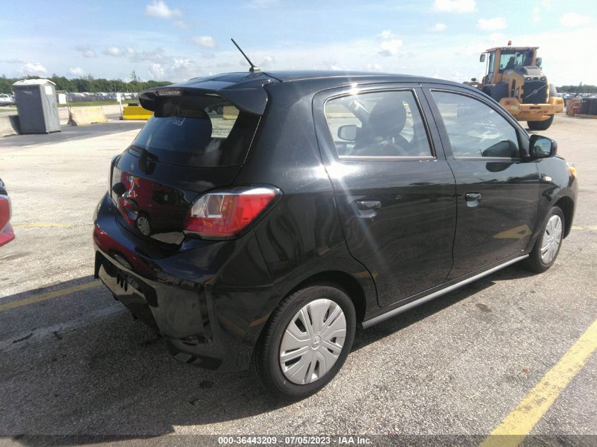 2021 MITSUBISHI MIRAGE ES/LE/CARBONITE EDITION - ML32AUHJ5MH003738