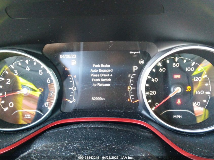 2017 JEEP COMPASS TRAILHAWK - 3C4NJDDB9HT624044