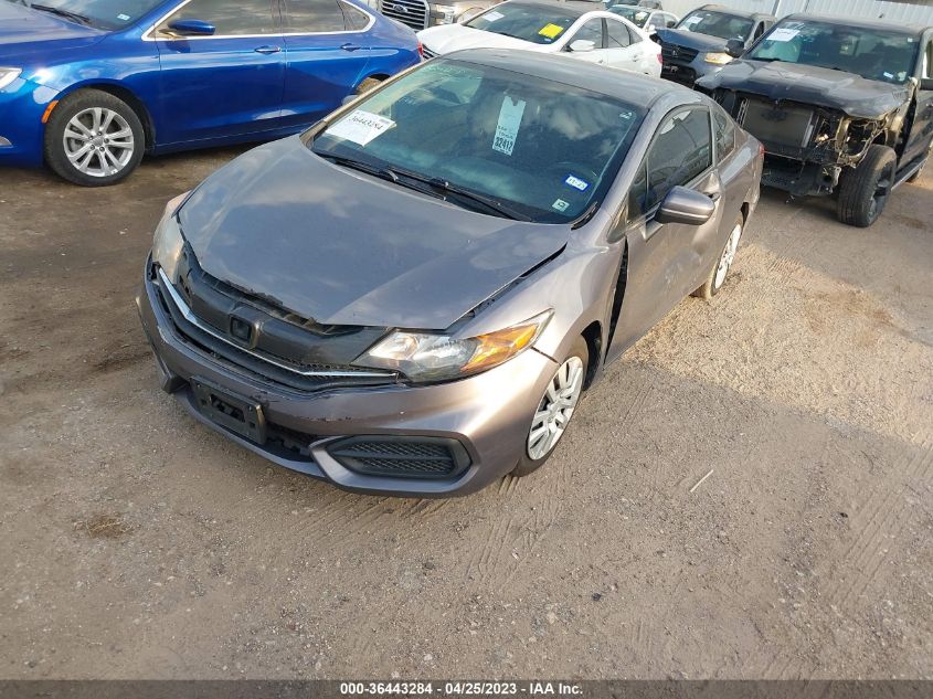 2015 HONDA CIVIC COUPE LX - 2HGFG3B51FH518432