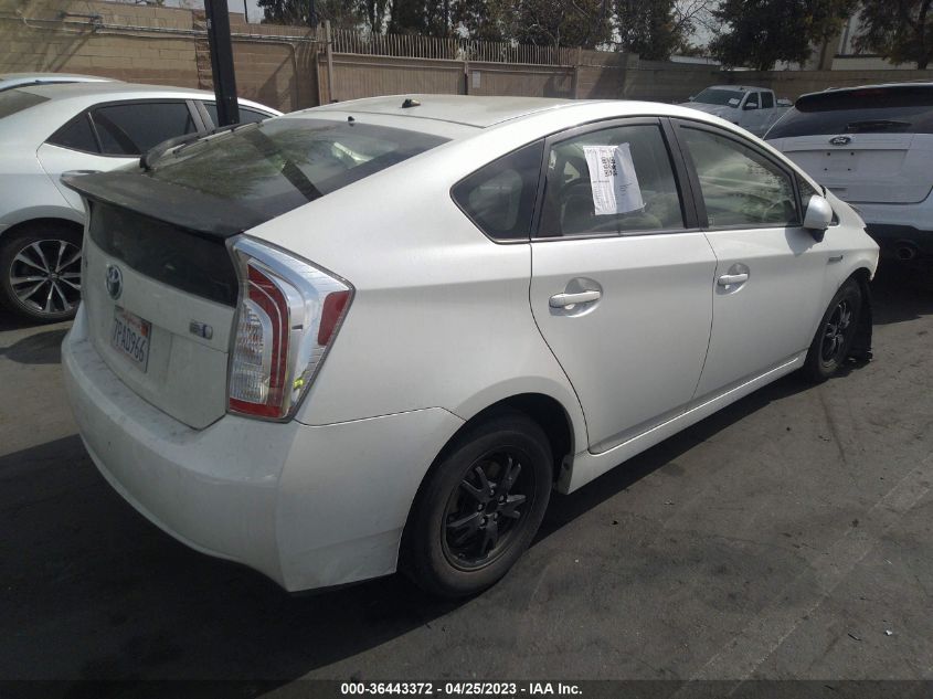 2015 TOYOTA PRIUS FOUR - JTDKN3DU1F0474816