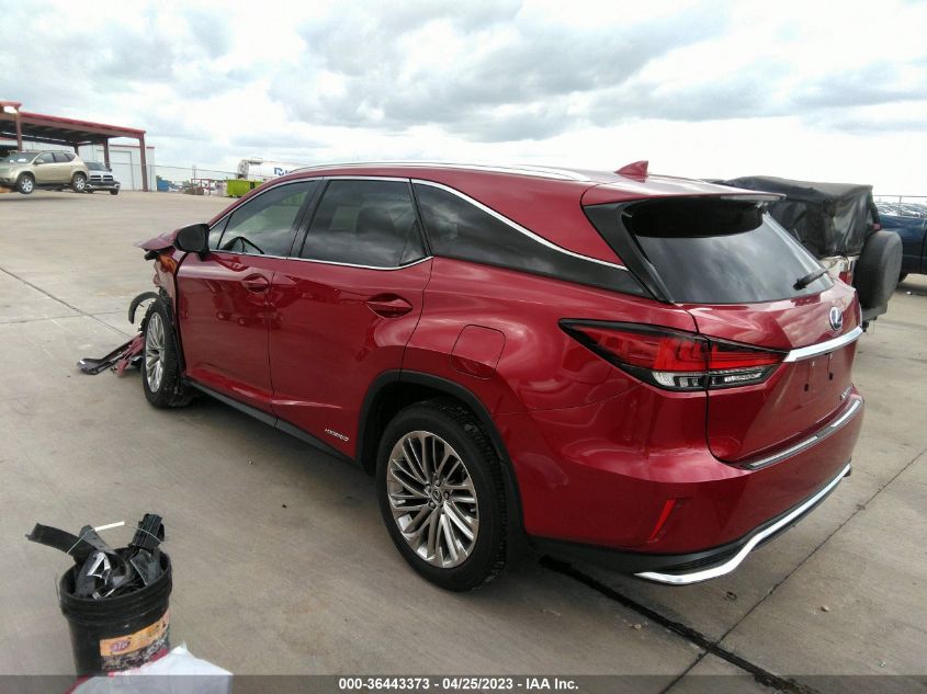 2022 LEXUS RX RX 450HL LUXURY - JTJJGKFA0N2026733