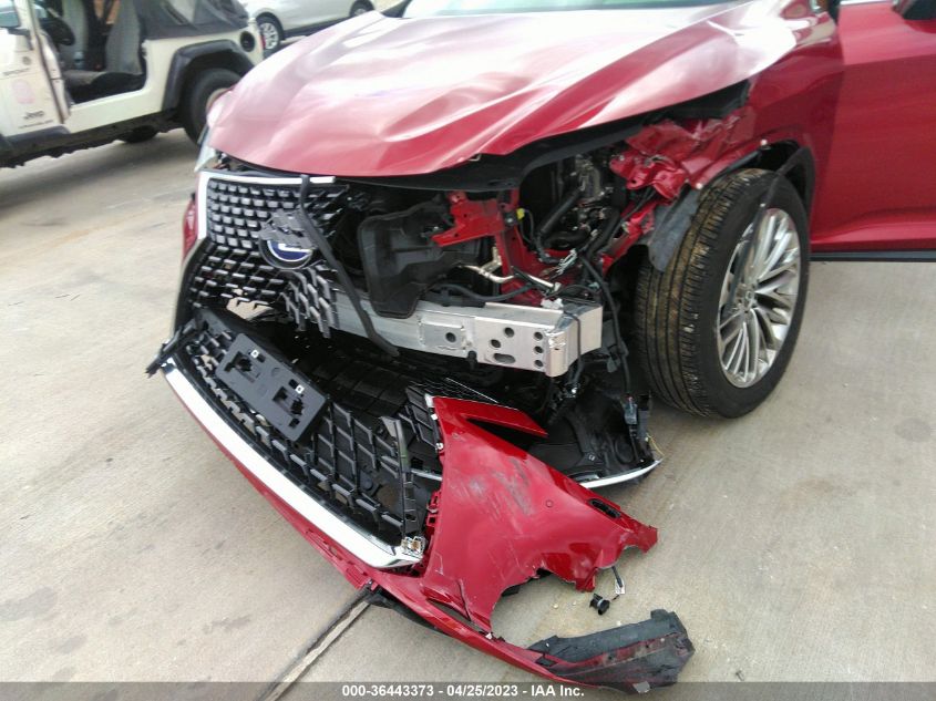 2022 LEXUS RX RX 450HL LUXURY - JTJJGKFA0N2026733
