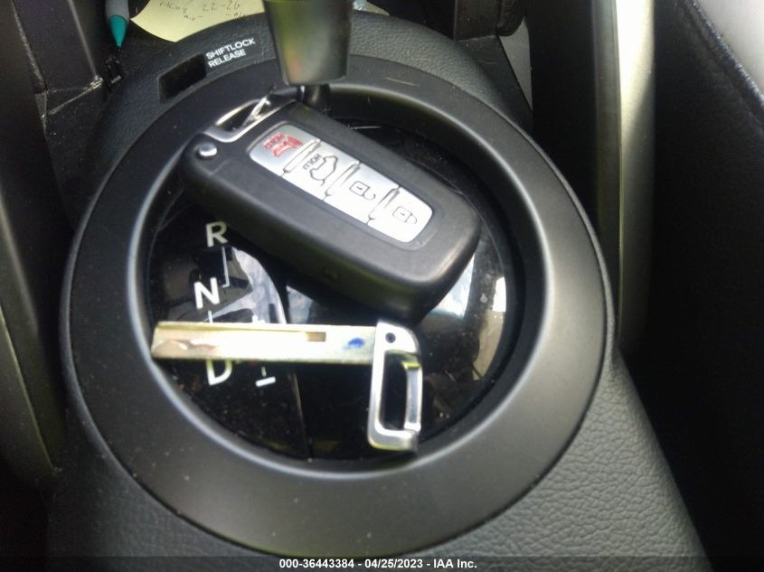 2013 HYUNDAI VELOSTER TURBO W/BLACK INT - KMHTC6AE9DU173379