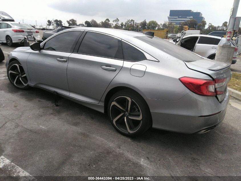 2021 HONDA ACCORD SEDAN SPORT - 1HGCV1F39MA103506
