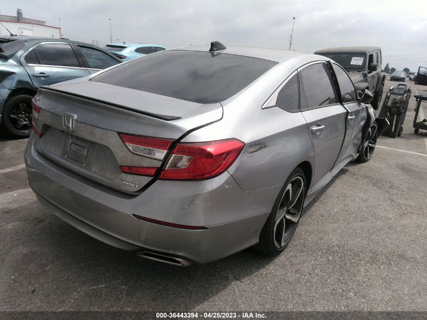 2021 HONDA ACCORD SEDAN SPORT - 1HGCV1F39MA103506