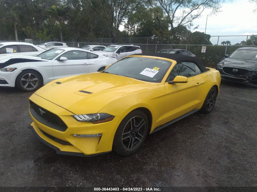 2018 FORD MUSTANG ECOBOOST - 1FATP8UH9J5143188