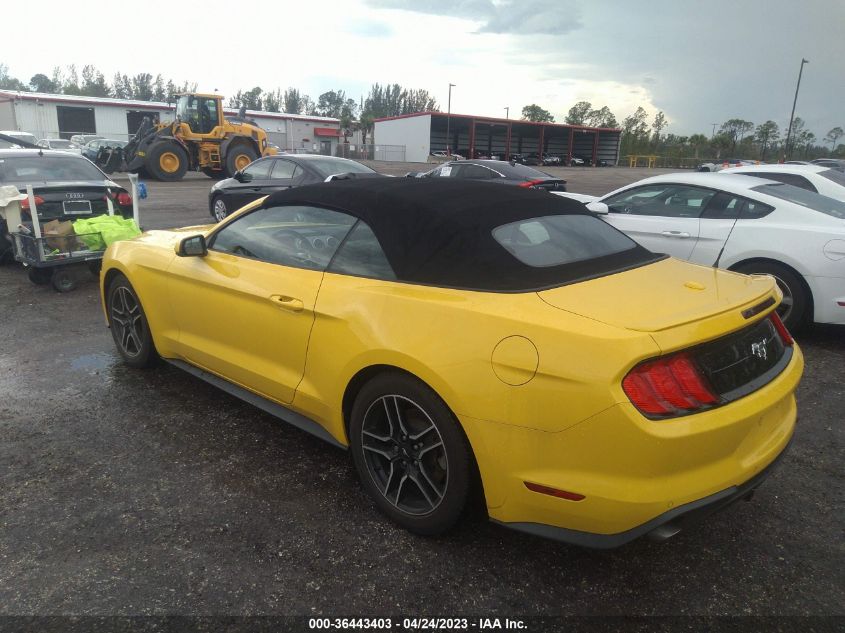 2018 FORD MUSTANG ECOBOOST - 1FATP8UH9J5143188