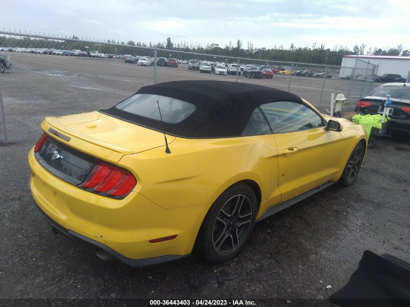 2018 FORD MUSTANG ECOBOOST - 1FATP8UH9J5143188