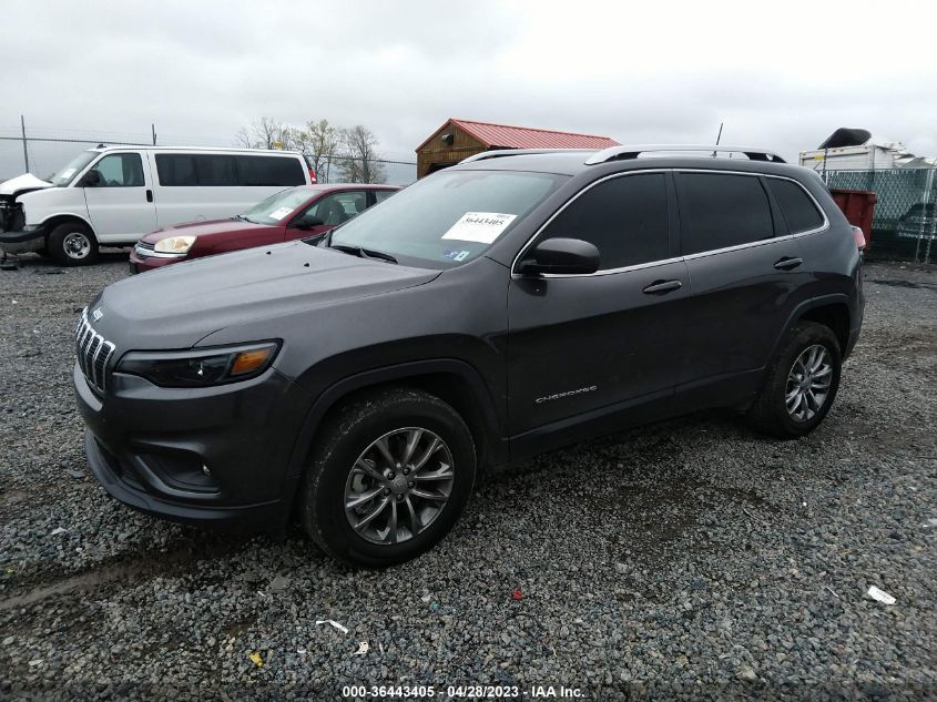 2021 JEEP CHEROKEE LATITUDE LUX - 1C4PJMMX2MD166903