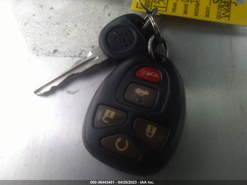 2013 CHEVROLET IMPALA LTZ - 2G1WC5E39D1184116