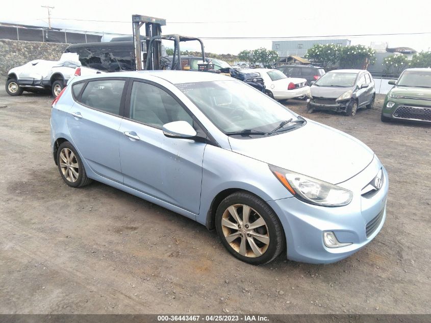 2013 HYUNDAI ACCENT SE - KMHCU5AE0DU078135