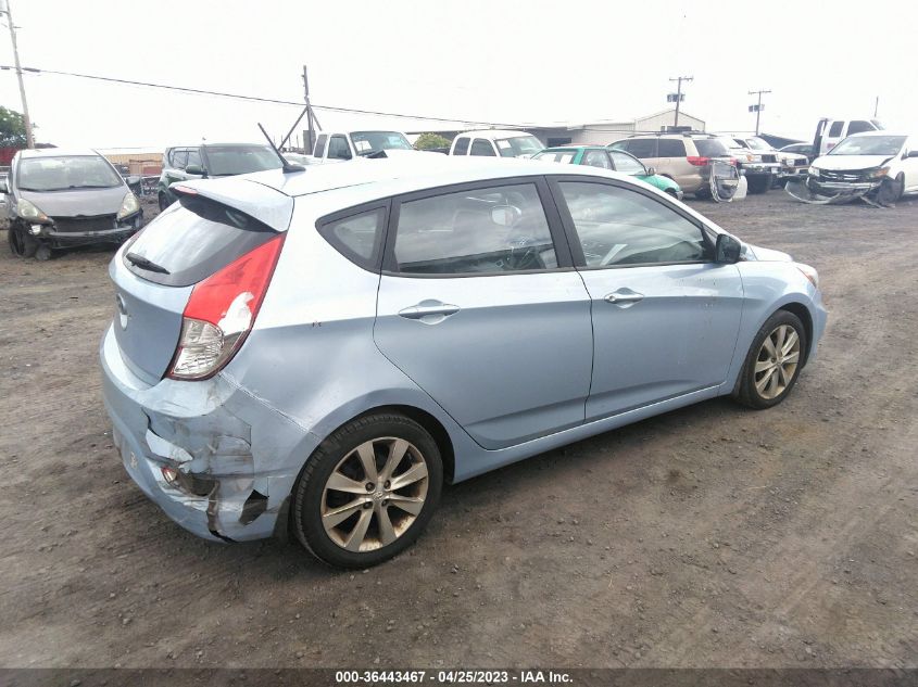2013 HYUNDAI ACCENT SE - KMHCU5AE0DU078135
