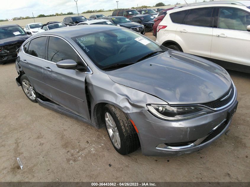 2015 CHRYSLER 200 LIMITED - 1C3CCCAB7FN729358