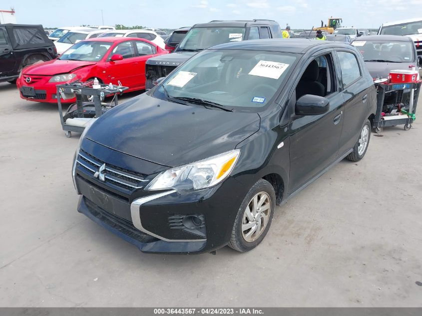 2021 MITSUBISHI MIRAGE ES/LE/CARBONITE EDITION - ML32AUHJ3MH008341