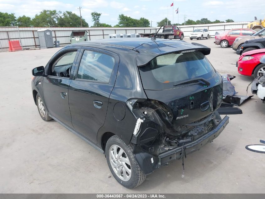 2021 MITSUBISHI MIRAGE ES/LE/CARBONITE EDITION - ML32AUHJ3MH008341
