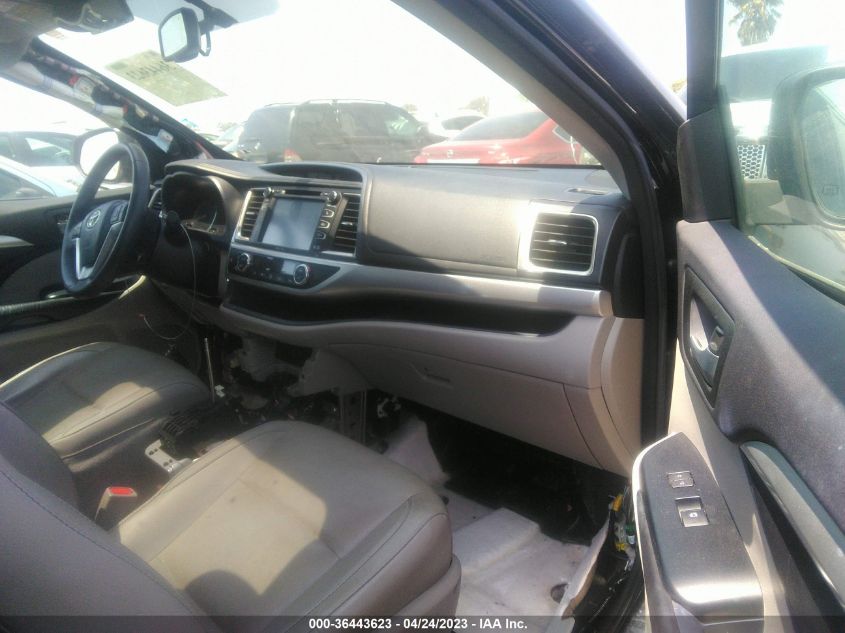 2015 TOYOTA HIGHLANDER XLE - 5TDKKRFHXFS116798