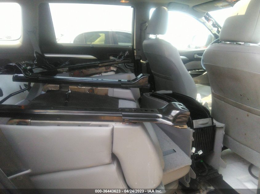 2015 TOYOTA HIGHLANDER XLE - 5TDKKRFHXFS116798