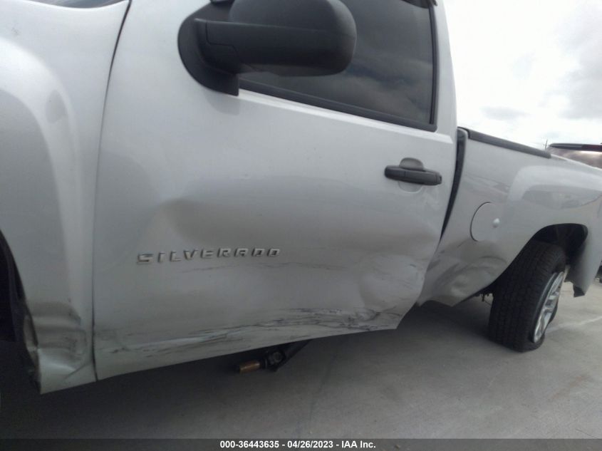 2013 CHEVROLET SILVERADO 1500 WORK TRUCK - 1GCNCPEA7DZ305262