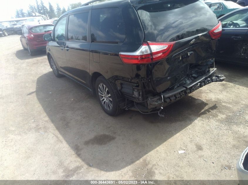 2019 TOYOTA SIENNA XLE AUTO ACCESS - 5TDYZ3DC8KS987008