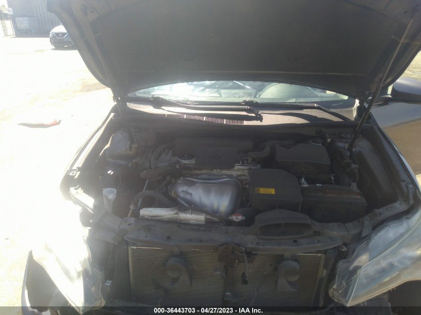 2016 TOYOTA CAMRY XLE/SE/LE/XSE - 4T1BF1FK7GU540790