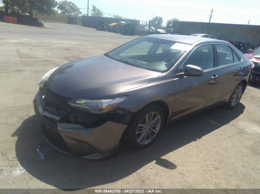 2016 TOYOTA CAMRY XLE/SE/LE/XSE - 4T1BF1FK7GU540790