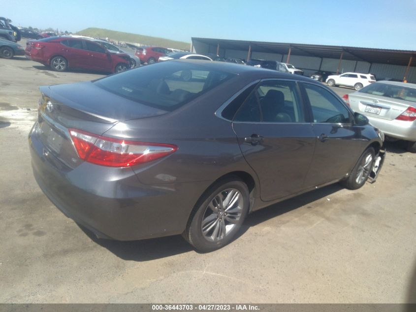 2016 TOYOTA CAMRY XLE/SE/LE/XSE - 4T1BF1FK7GU540790