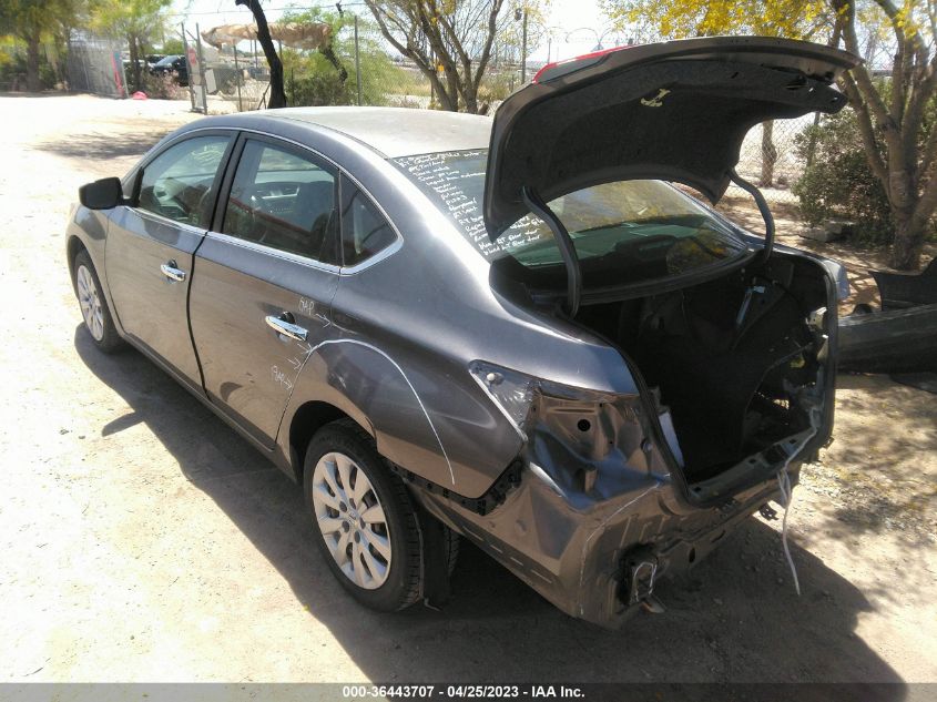 2016 NISSAN SENTRA S - 3N1AB7AP8GY265562