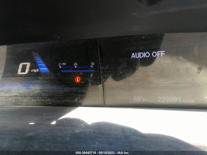 2013 HONDA CIVIC SDN LX - 19XFB2F5XDE214803