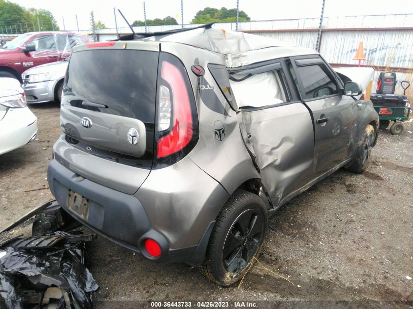 2014 KIA SOUL BASE - KNDJN2A21E7013940