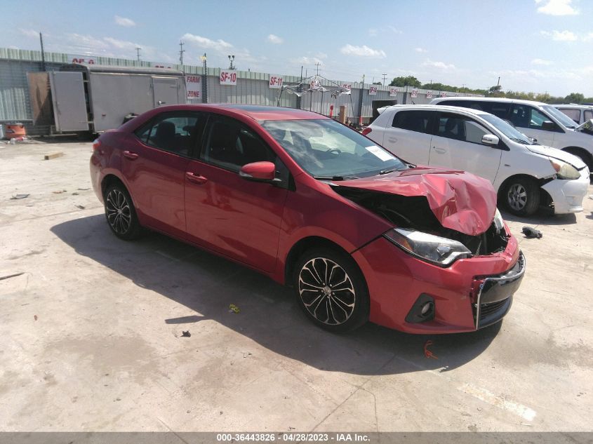 2015 TOYOTA COROLLA S - 5YFBURHE9FP255357