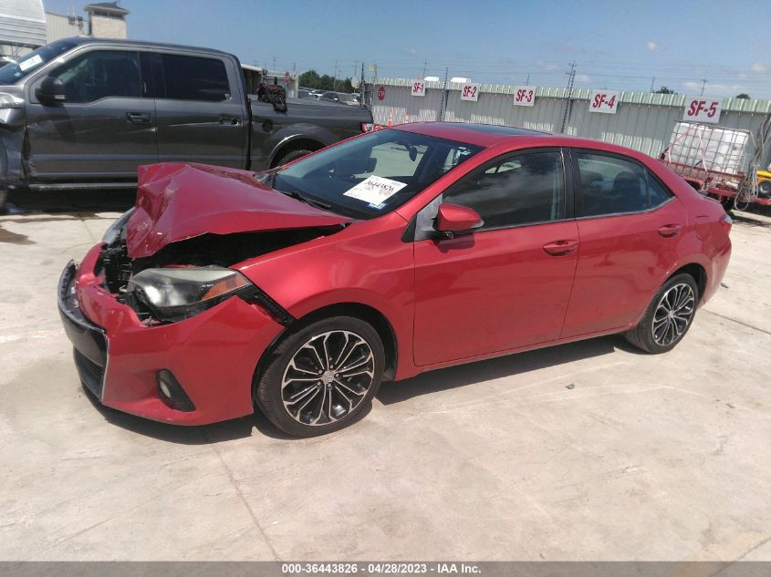 2015 TOYOTA COROLLA S - 5YFBURHE9FP255357