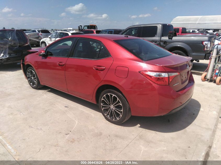 2015 TOYOTA COROLLA S - 5YFBURHE9FP255357