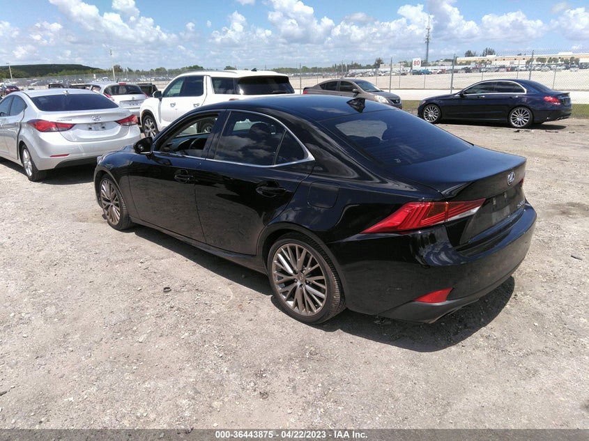 VIN JTHBA1D24H5049948 2017 LEXUS IS IS TURBO