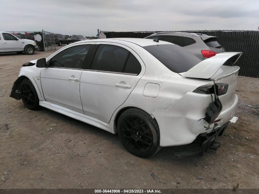 2013 MITSUBISHI LANCER EVOLUTION MR JA32W5FVXDU005954