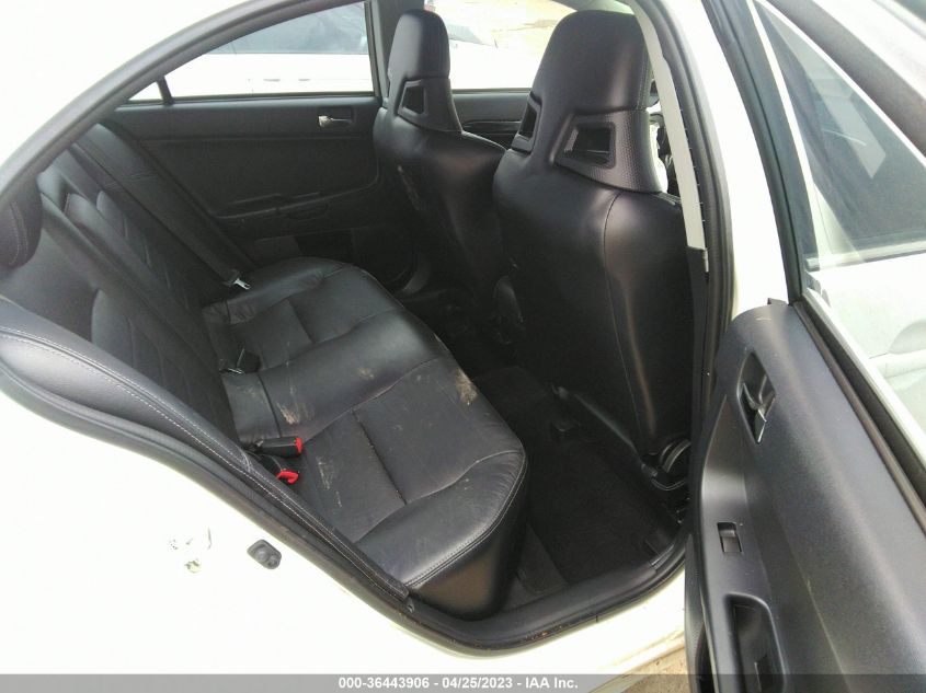 2013 MITSUBISHI LANCER EVOLUTION MR JA32W5FVXDU005954