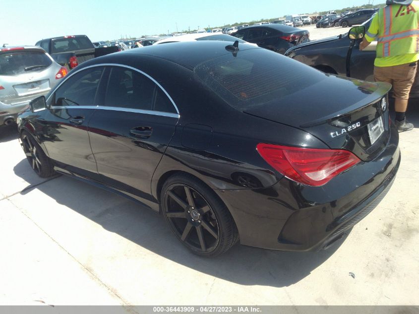 2014 MERCEDES-BENZ CLA-CLASS CLA 250 - WDDSJ4EB1EN035489