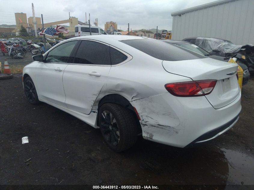 2015 CHRYSLER 200 LIMITED - 1C3CCCABXFN624653