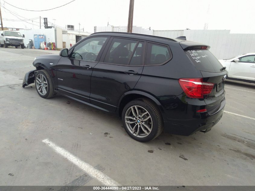 2017 BMW X3 SDRIVE28I - 5UXWZ7C39H0X39053