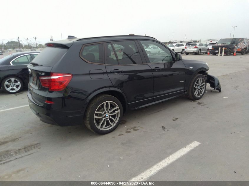 2017 BMW X3 SDRIVE28I - 5UXWZ7C39H0X39053