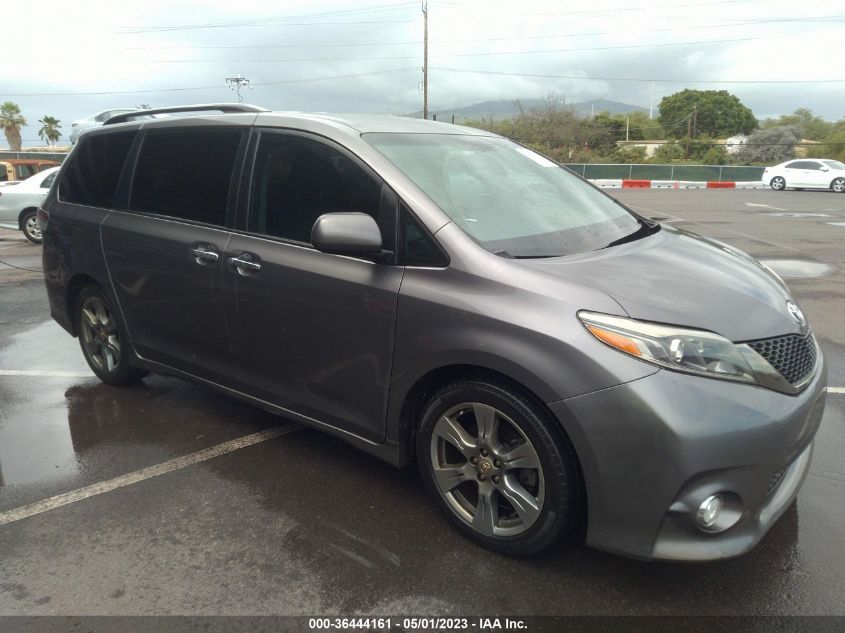 2017 TOYOTA SIENNA SE - 5TDXZ3DC2HS873106