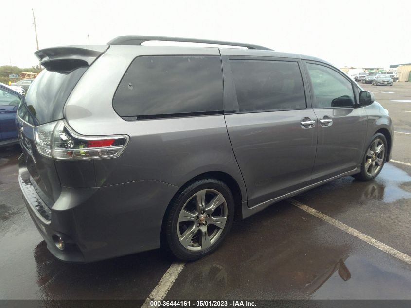 2017 TOYOTA SIENNA SE - 5TDXZ3DC2HS873106