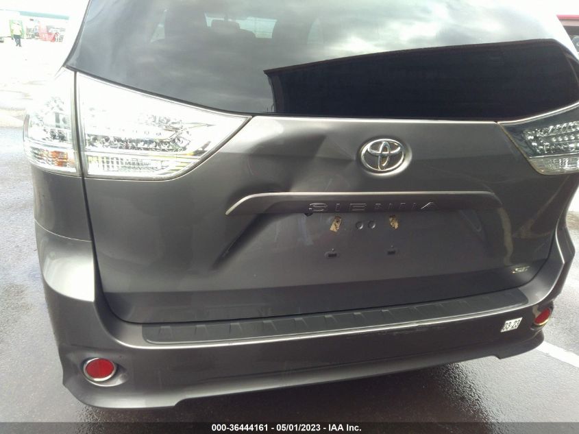 2017 TOYOTA SIENNA SE - 5TDXZ3DC2HS873106
