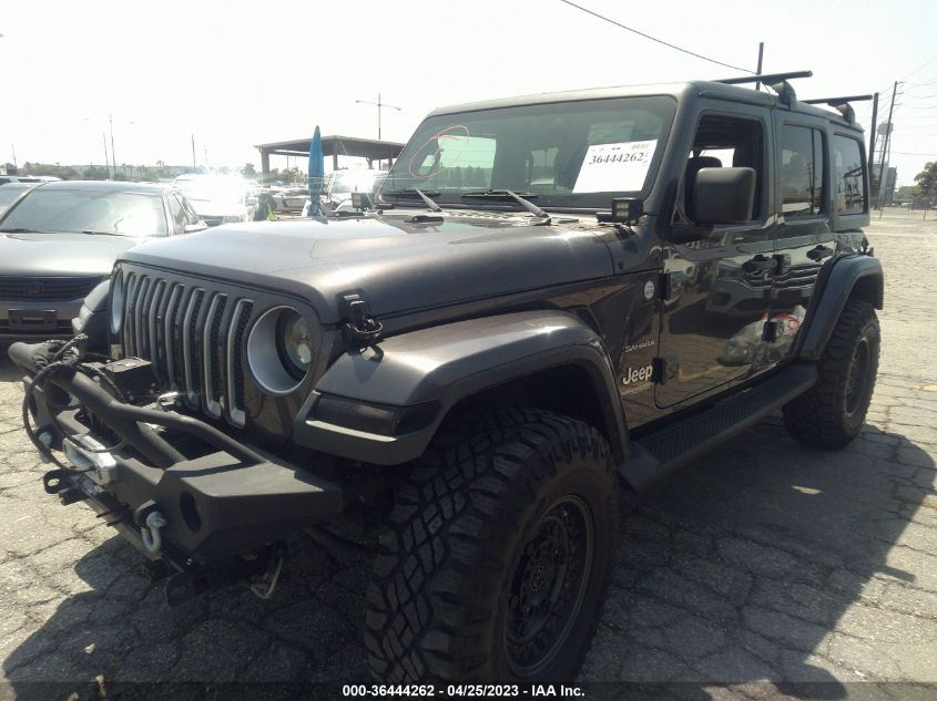 2018 JEEP WRANGLER UNLIMITED SAHARA - 1C4HJXEG8JW153366