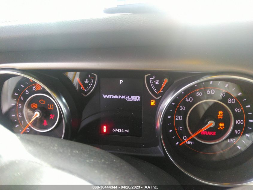 2018 JEEP WRANGLER UNLIMITED SPORT - 1C4HJXDN2JW300488