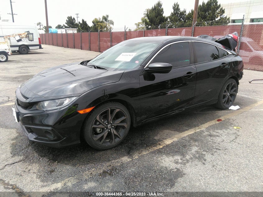 VIN 19XFC2F83LE204622 2020 HONDA CIVIC SEDAN SPORT
