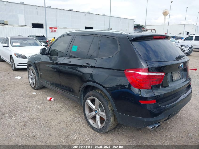 2017 BMW X3 SDRIVE28I - 5UXWZ7C38H0V89291