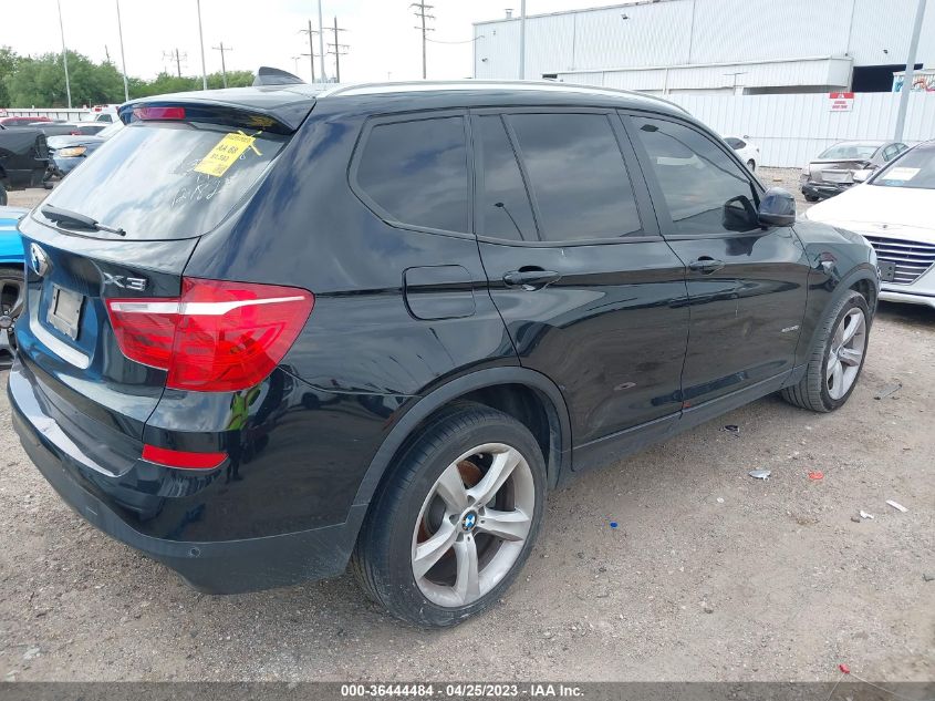 2017 BMW X3 SDRIVE28I - 5UXWZ7C38H0V89291