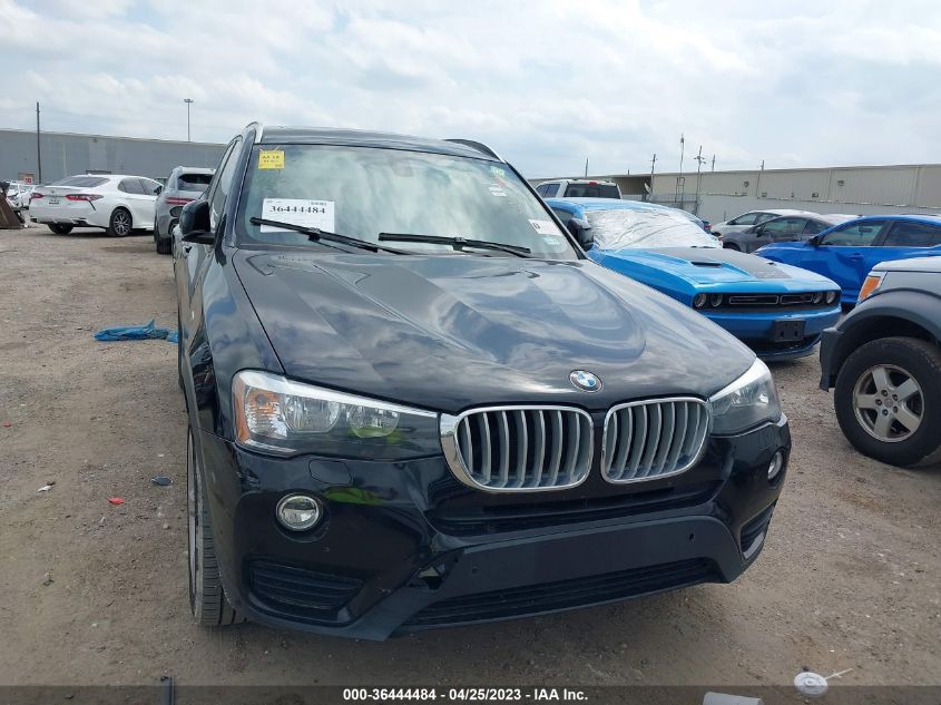 2017 BMW X3 SDRIVE28I - 5UXWZ7C38H0V89291