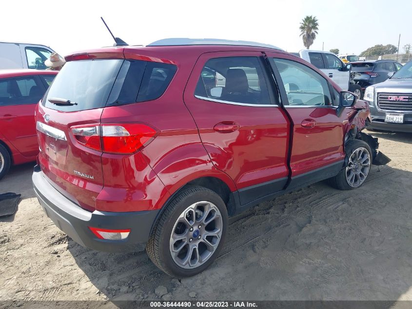 2021 FORD ECOSPORT TITANIUM - MAJ3S2KE7MC443817